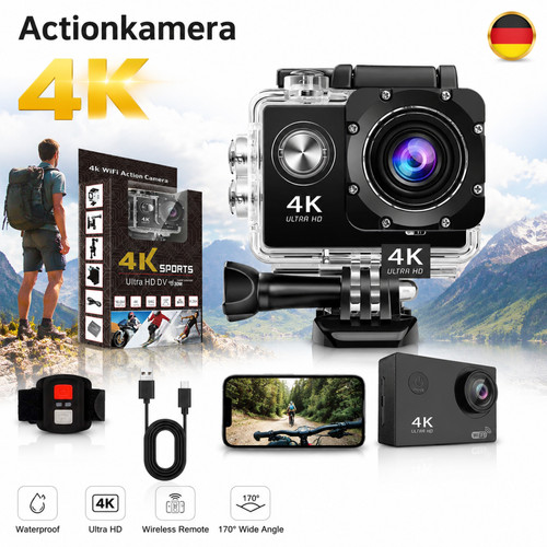 Actionkamera wifi - 4k,