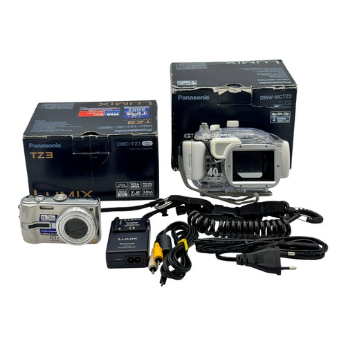 Panasonic lumix dmc tz3 - lumix, silber