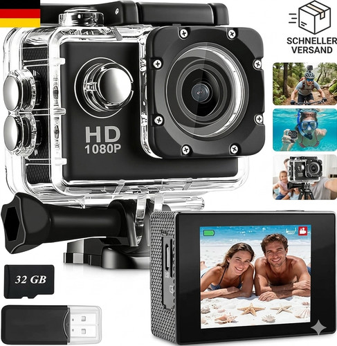 Action cam fhd 1080p - cam,