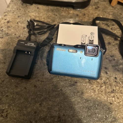 Nikon coolpix aw120 blau - coolpix,
