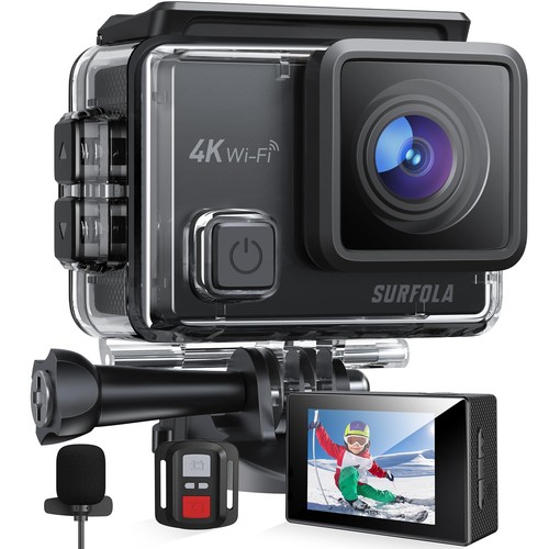 Surfola action cam - action, 4k