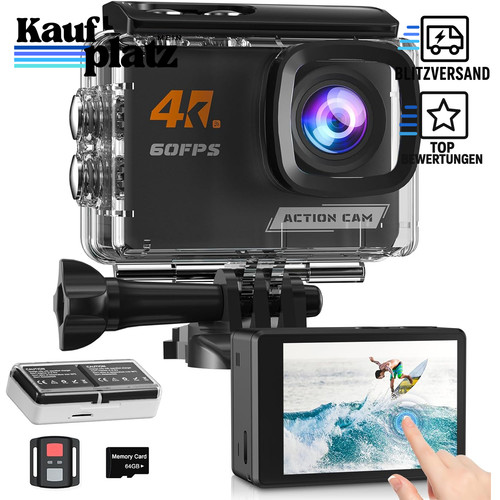 Action cam 60fps 40m - cam,