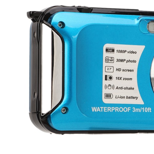 Wasserdichte digitalkamera - wasserdichte,