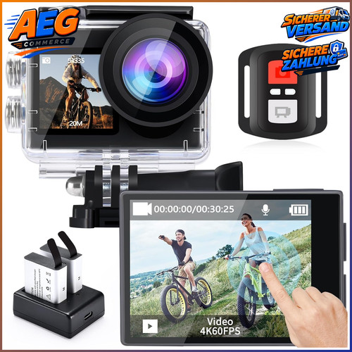 Action cam 60fps 20mp - action,