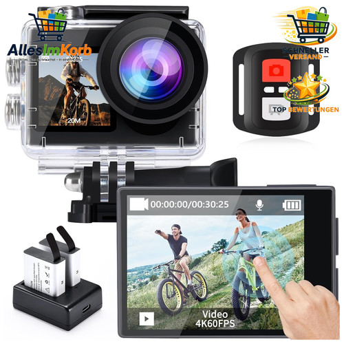 Action cam 60fps 20mp - action, 4k